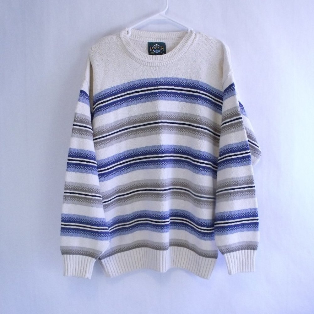Vtg Jantzen Striped Sweater